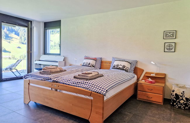 Apartment mit 2 Schlafzimmern in Zweisimmen mit terrasse - Foto 5