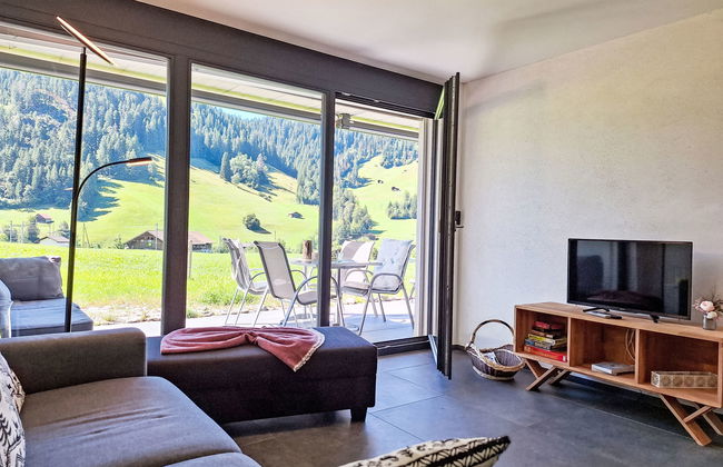 Apartment mit 2 Schlafzimmern in Zweisimmen mit terrasse - Foto 8
