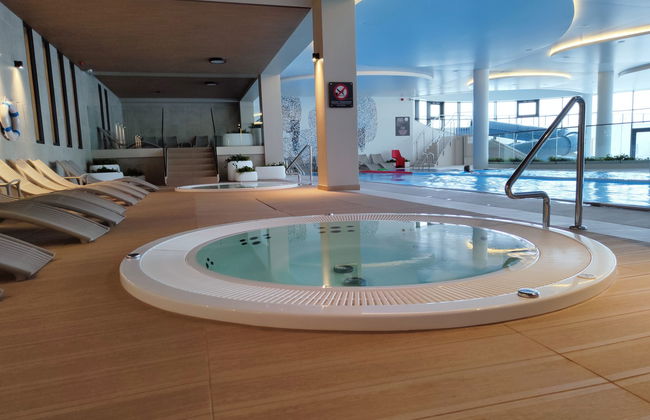 Apartamento de 1 quarto em Kołobrzeg com piscina e jardim - Foto 17