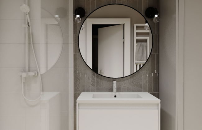 Apartamento de 1 quarto em Kołobrzeg com piscina e jardim - Foto 10
