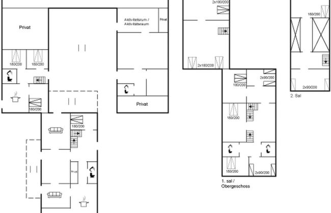 Casa de 14 quartos em Randbøl com terraço - Foto 12