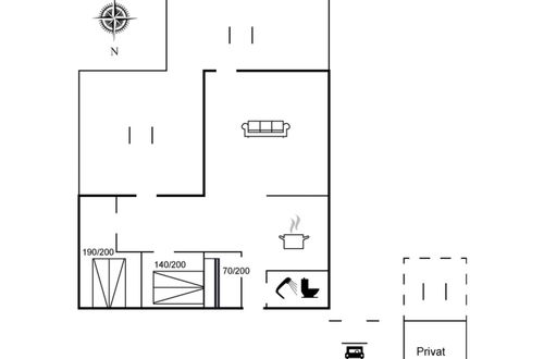 Photo 2 - Maison de 3 chambres à Toftum Bjerge avec terrasse