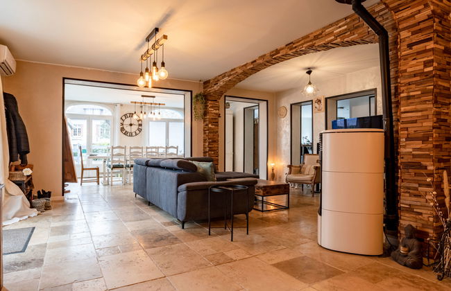 Casa de 6 quartos em Merville-Franceville-Plage com jardim e terraço - Foto 3