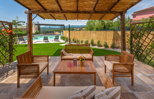 Casa de 5 quartos em Kastav com piscina privada e jardim - Foto 11