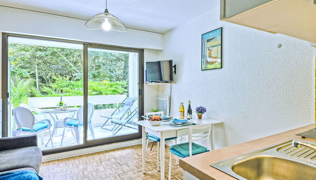 Apartment mit 1 Schlafzimmer in La Baule-Escoublac mit garten - Foto 3