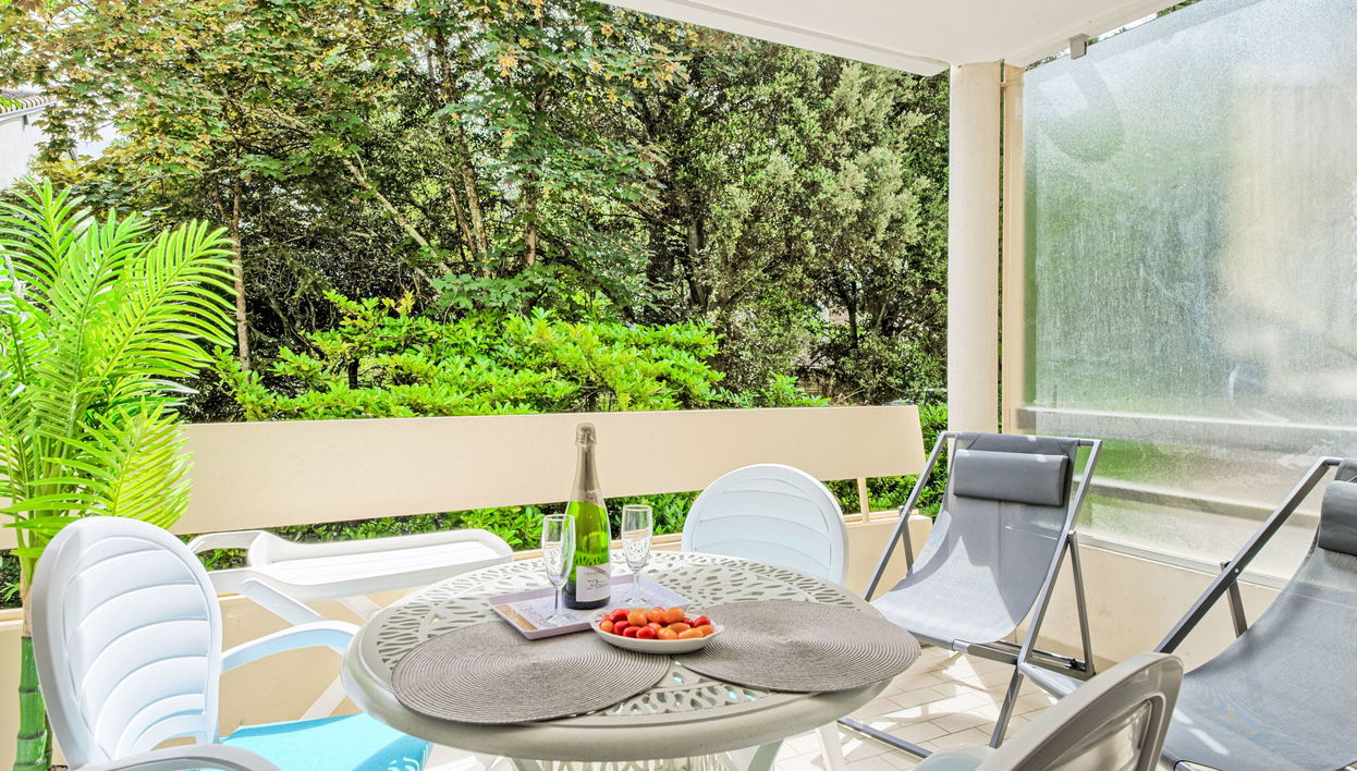 Apartment mit 1 Schlafzimmer in La Baule-Escoublac mit garten - Foto 1