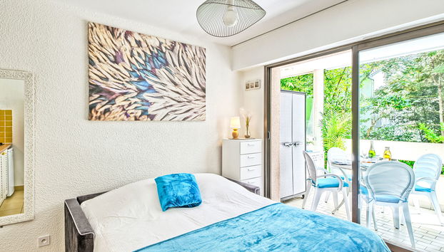 Apartment mit 1 Schlafzimmer in La Baule-Escoublac mit garten - Foto 4