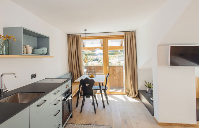 Apartamento de 1 quarto em Stams com jardim e terraço - Foto 2