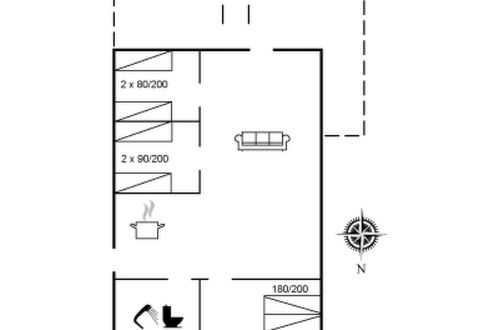 Foto 29 - Casa con 3 camere da letto a Nexø con terrazza e sauna