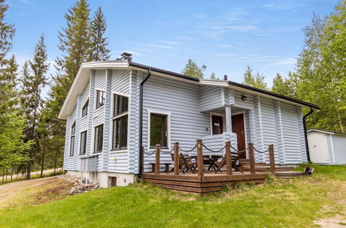 Foto 19 - Haus mit 1 Schlafzimmer in Puolanka mit sauna und blick auf die berge