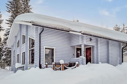 Photo 2 - Maison de 1 chambre à Puolanka avec sauna et vues sur la montagne