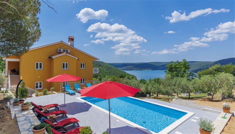 Photo 1 - 5 bedroom House in Raša with private pool and sea view