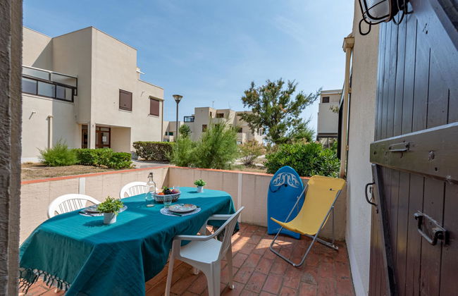 Apartamento de 1 quarto em Le Barcarès com jardim e terraço - Foto 17