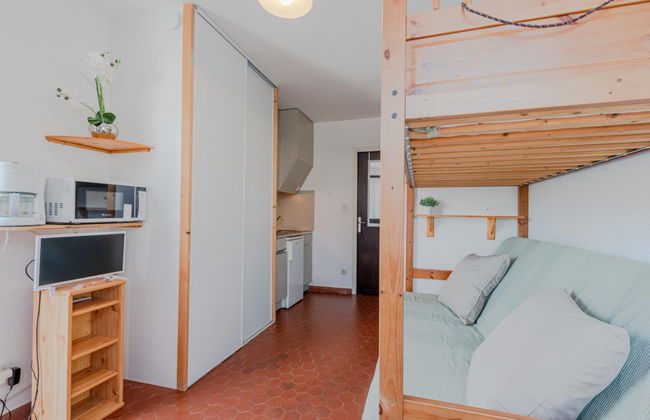 Apartamento de 1 quarto em Le Barcarès com jardim e terraço - Foto 12