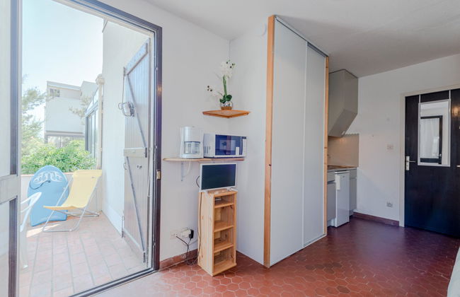 Apartamento de 1 quarto em Le Barcarès com jardim e terraço - Foto 11
