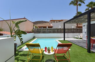Photo 2 - Maison de 3 chambres à Mogán avec piscine privée et jardin