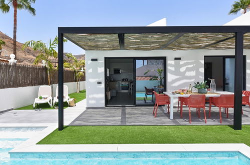 Foto 17 - Casa de 3 quartos em Mogán com piscina privada e jardim