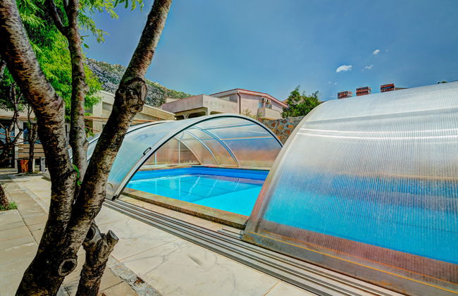 Appartamento con 3 camere da letto a Karlobag con piscina e giardino - Foto 24