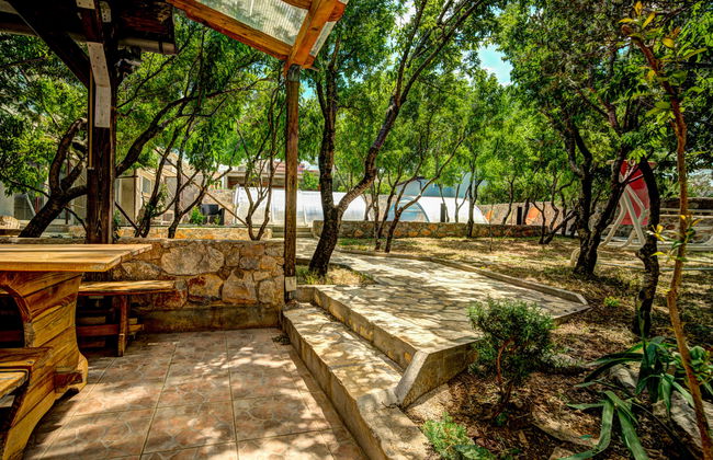Appartamento con 3 camere da letto a Karlobag con piscina e giardino - Foto 20