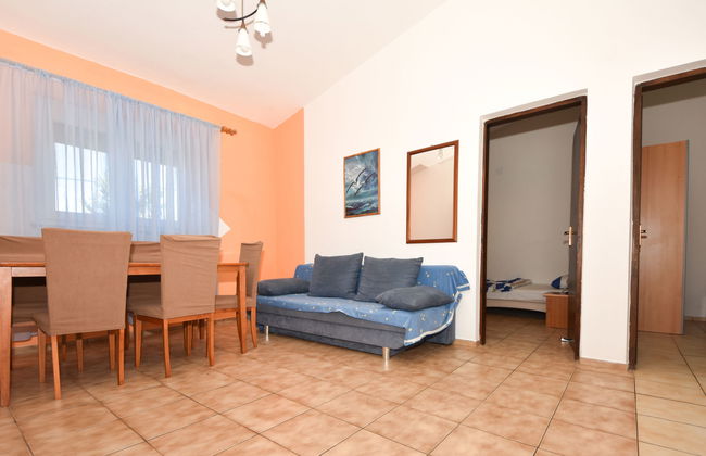 Appartamento con 3 camere da letto a Karlobag con piscina e giardino - Foto 5