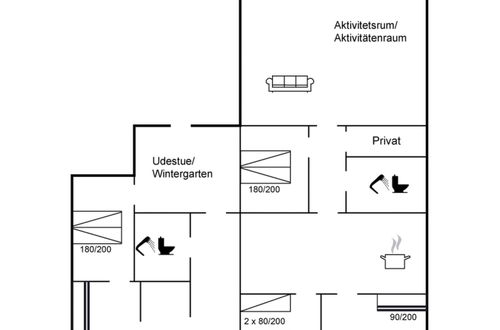 Photo 2 - Maison de 5 chambres à Vestervig avec terrasse