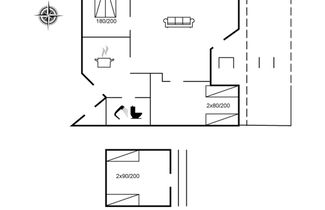 Foto 2 - Casa con 2 camere da letto a Nykøbing Sj con terrazza e vasca idromassaggio