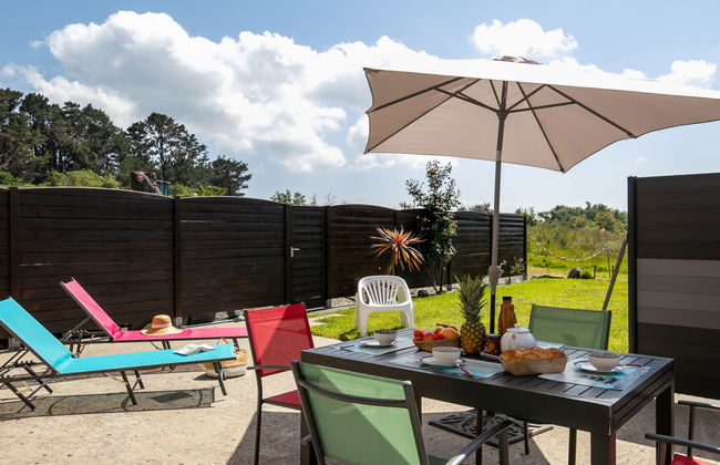 Casa de 3 quartos em Trégastel com jardim e terraço - Foto 2