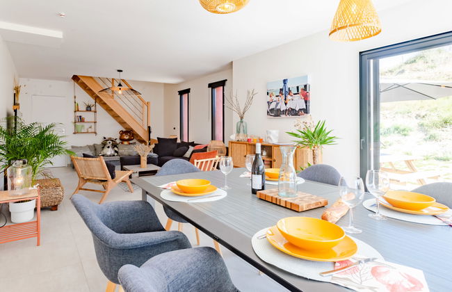 Casa de 3 quartos em Saint-Germain-sur-Ay com jardim e terraço - Foto 12
