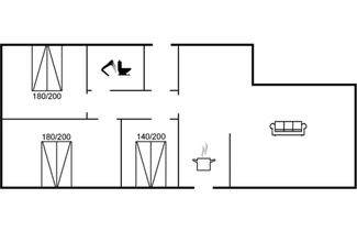 Foto 2 - Casa con 3 camere da letto a Knebel con terrazza