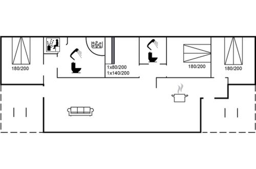 Foto 35 - Casa con 4 camere da letto a Løkken con terrazza e sauna