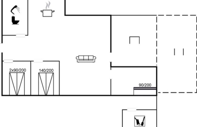 Maison de 3 chambres à Bjert avec terrasse - Photo 2