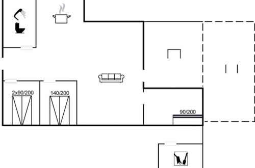 Photo 2 - Maison de 3 chambres à Bjert avec terrasse