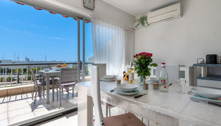 Foto 1 - Apartamento de 1 quarto em Le Grau-du-Roi com terraço e vistas do mar