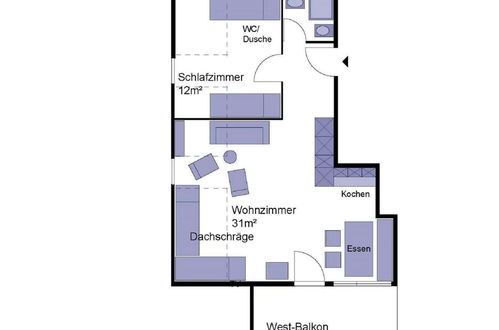 Foto 9 - Apartment mit 1 Schlafzimmer in Vaz/Obervaz