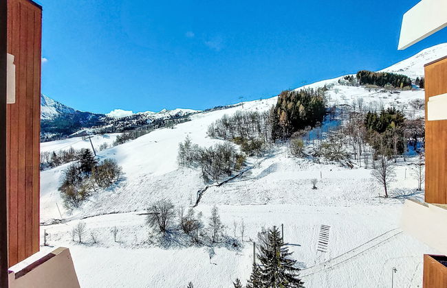 Apartment mit 1 Schlafzimmer in Villarembert mit schwimmbad - Foto 28