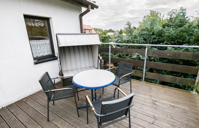 Appartamento con 2 camere da letto a Trassenheide con giardino - Foto 16