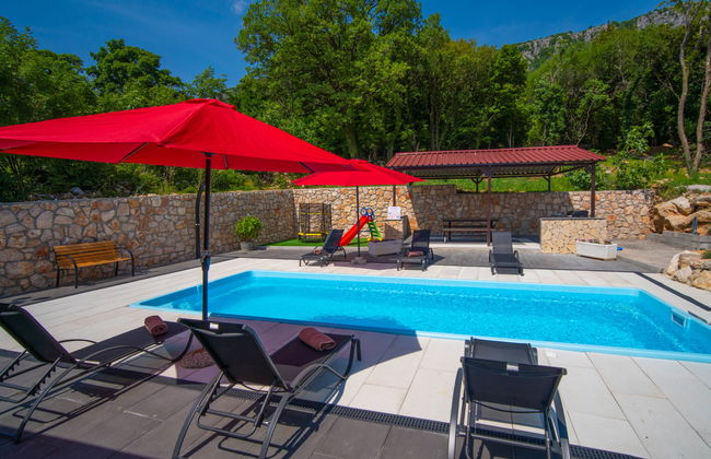Casa de 4 quartos em Vinodolska Općina com piscina privada e terraço - Foto 25