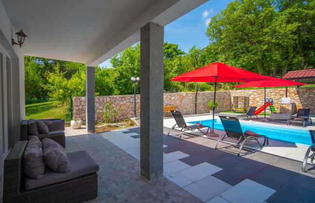 Casa de 4 quartos em Vinodolska Općina com piscina privada e terraço - Foto 7