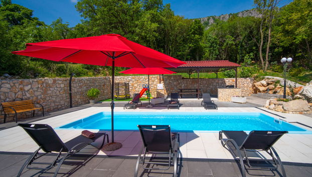 Haus mit 4 Schlafzimmern in Vinodolska Općina mit privater pool und terrasse - Foto 2