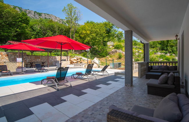 Casa de 4 quartos em Vinodolska Općina com piscina privada e terraço - Foto 13
