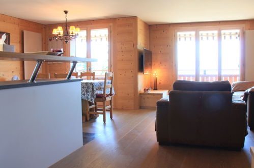 Foto 6 - Apartamento de 2 habitaciones en Ollon con vistas a la montaña
