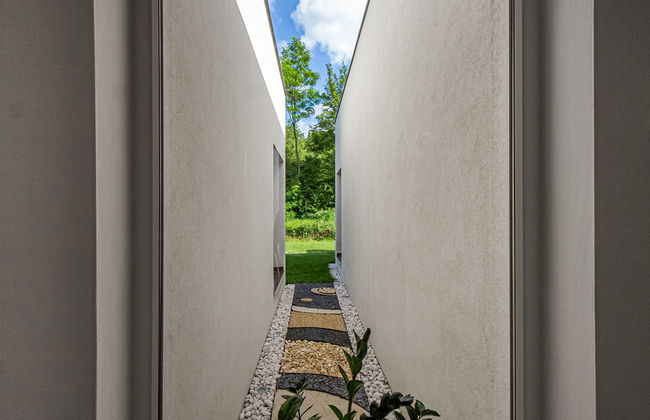 Casa de 4 quartos em Raša com piscina privada e jardim - Foto 30