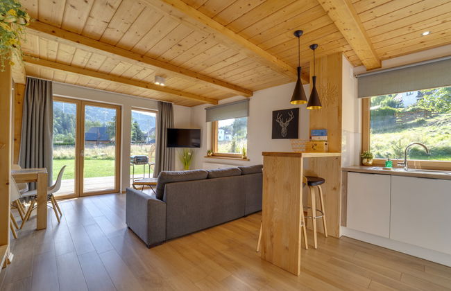 Casa de 2 quartos em Szczyrk com jardim e terraço - Foto 9