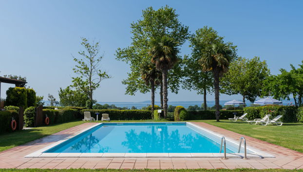 Casa de 2 quartos em Bolsena com piscina e jardim - Foto 3