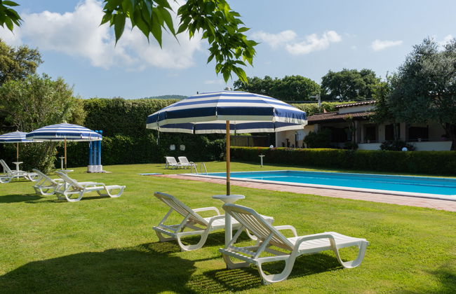 Casa de 2 quartos em Bolsena com piscina e jardim - Foto 14