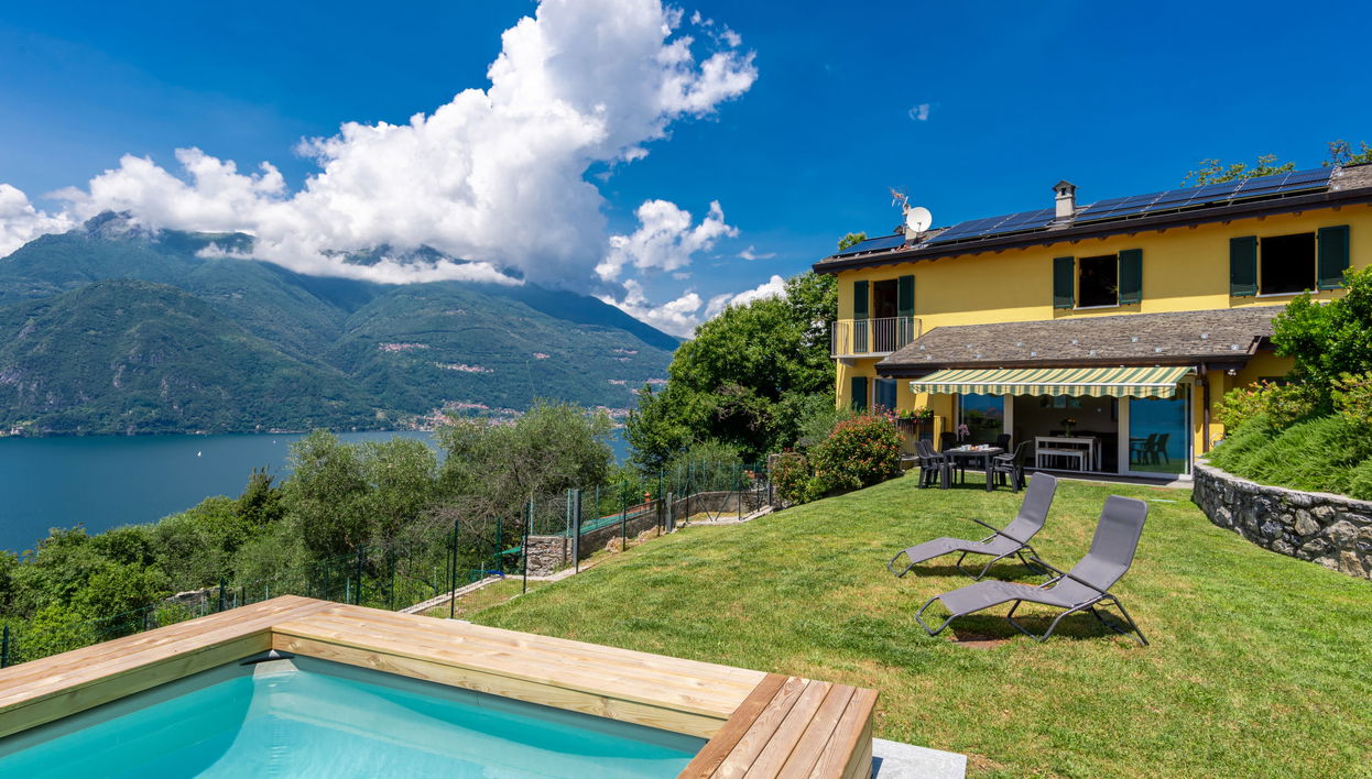 Casa de 2 quartos em Perledo com piscina privada e jardim - Foto 1