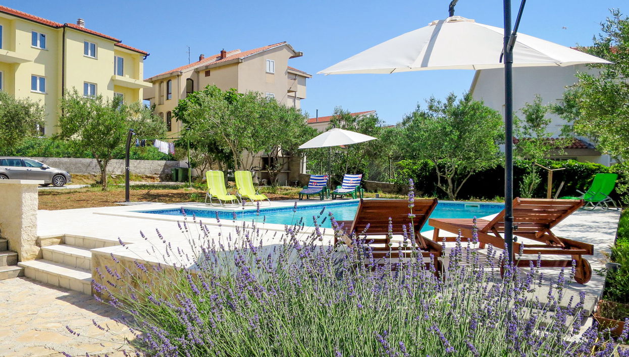 Apartment mit 2 Schlafzimmern in Sibenik mit schwimmbad und garten - Foto 1