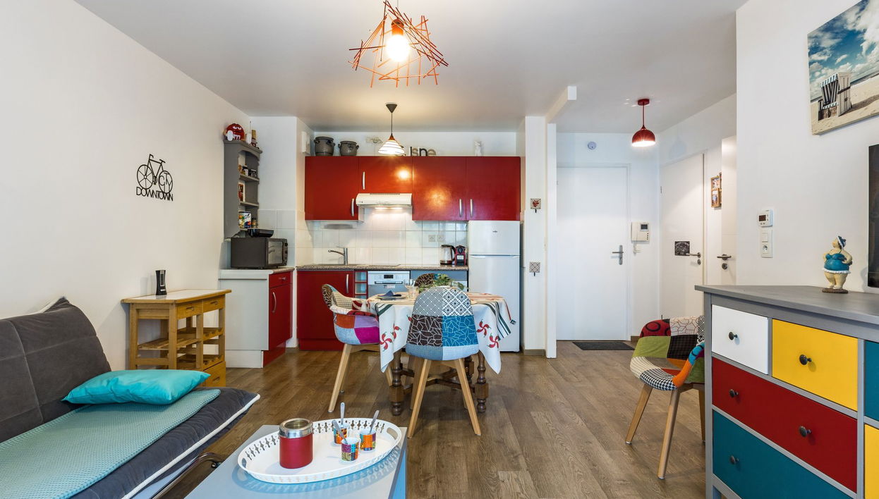 Apartamento de 1 quarto em Capbreton com terraço - Foto 1