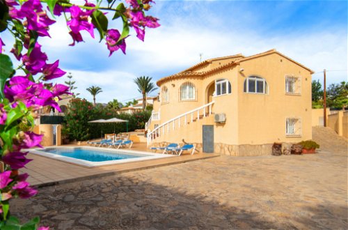 Foto 18 - Casa de 3 habitaciones en Calpe con piscina privada y vistas al mar