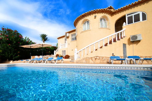 Foto 1 - Casa de 3 habitaciones en Calpe con piscina privada y vistas al mar